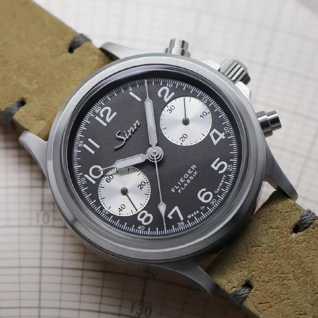Sinn 356 Pilot Classic Anniversary Watch Packaging - Box and Warranty Papers Included - Shop Now