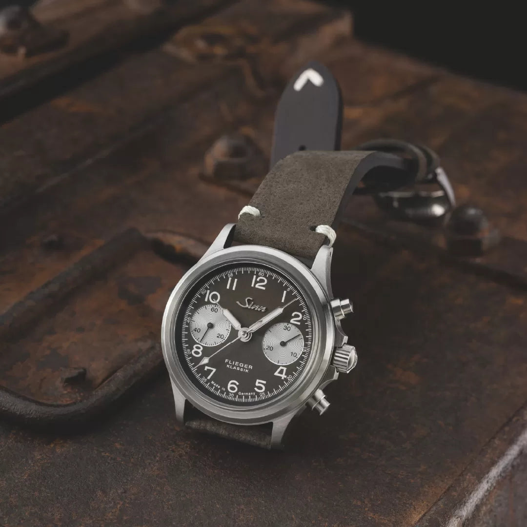 Sinn 356 Pilot Classic Anniversary Watch Packaging - Box and Warranty Papers Included - Shop Now