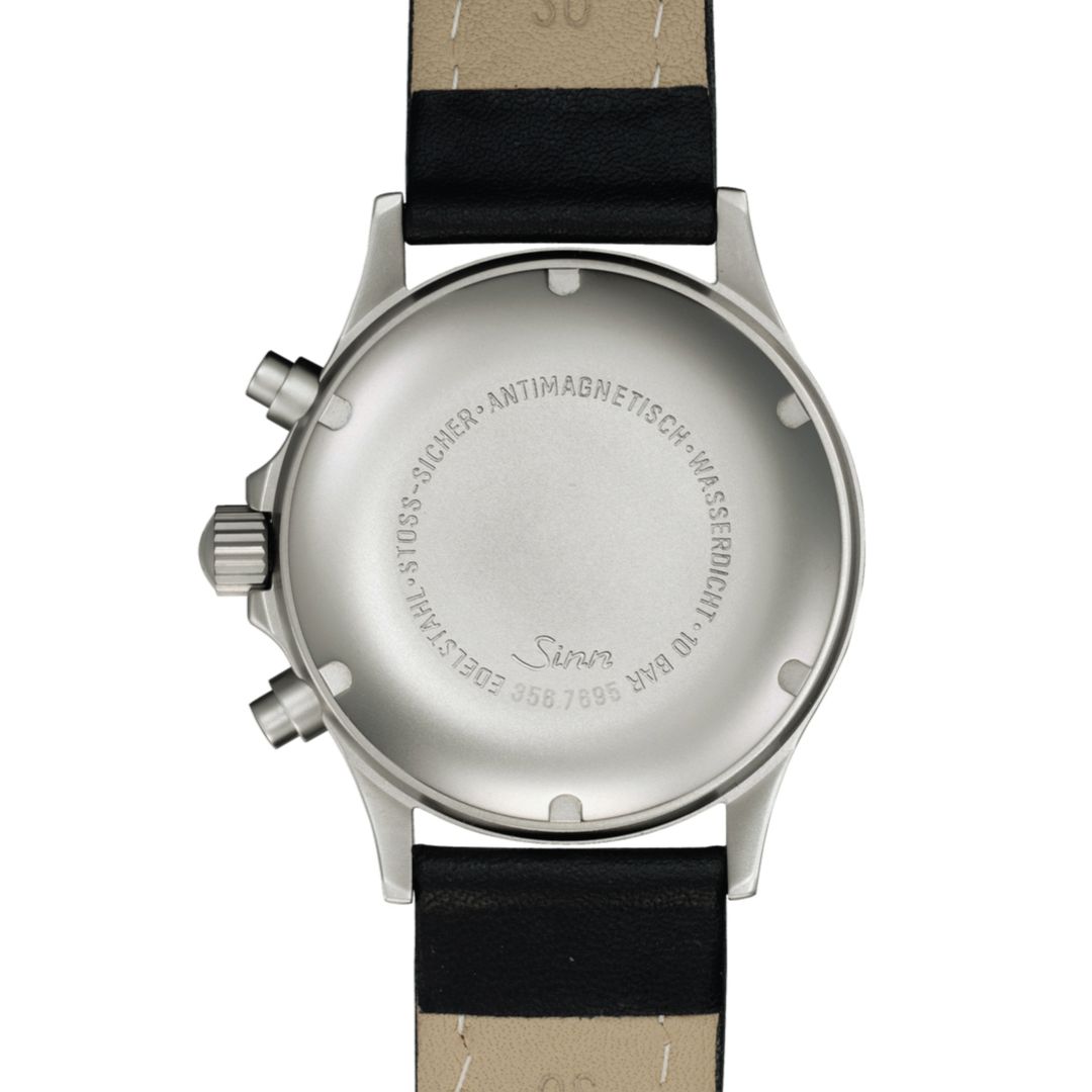 Sinn 356 Pilot Watch with Luminous Hands and Indices in Low Light - Order Now