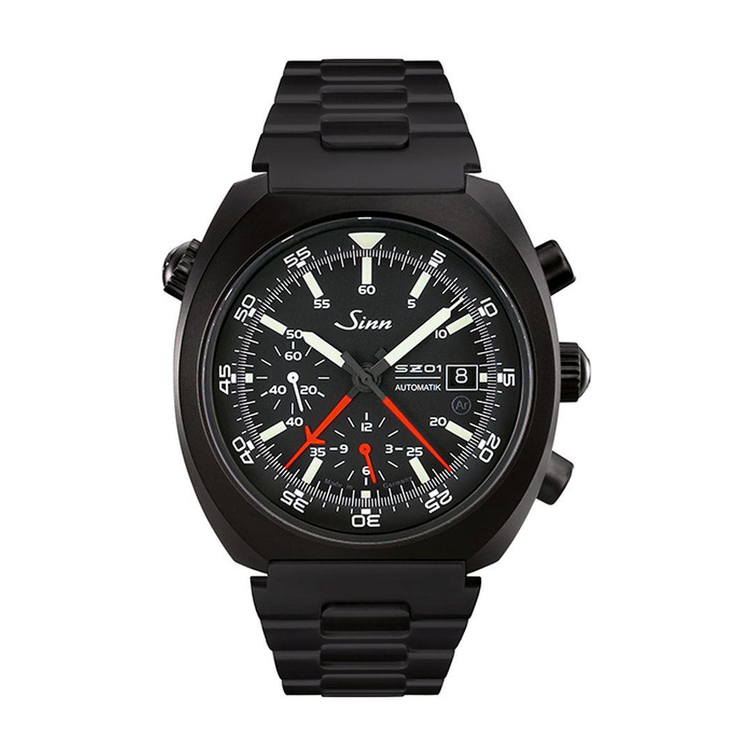 Shop SINN 140 ST Space Chronograph, automatic Valjoux 7750 movement, precision chronograph, luxury watch.
