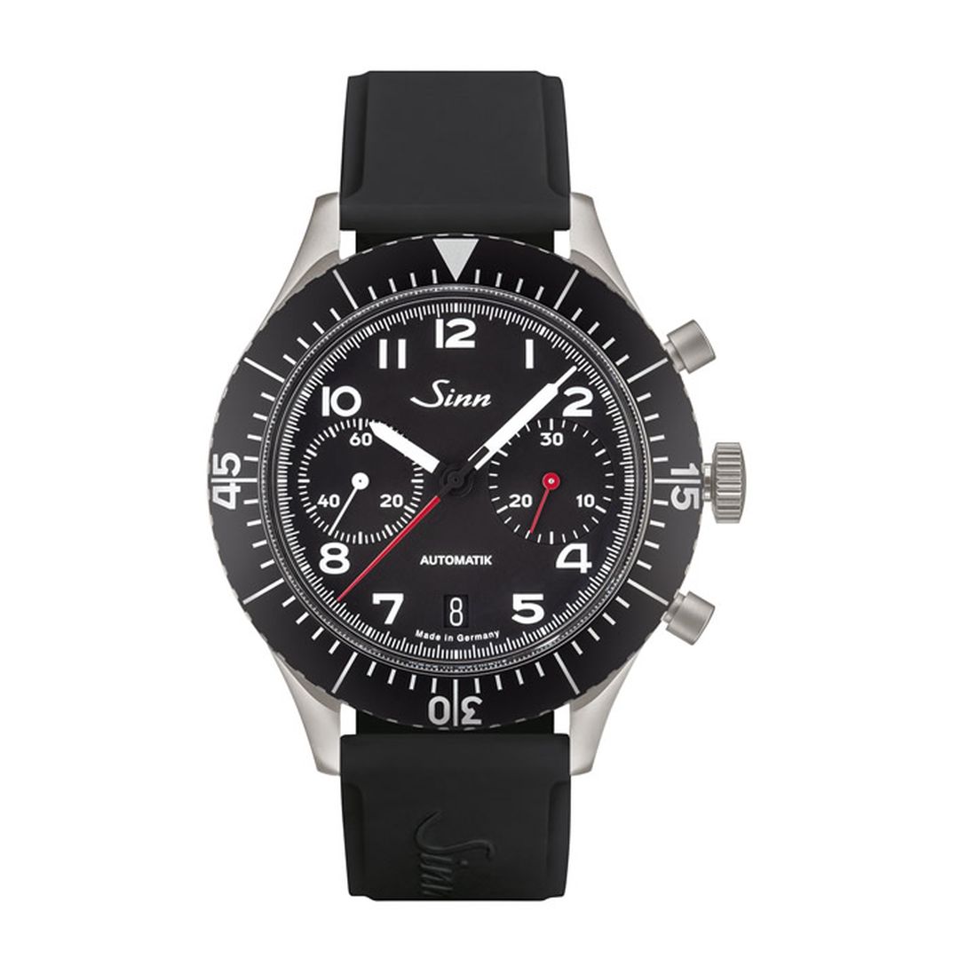 SINN 158| LEATHER STRAP | BLACK | ELEGANCE |