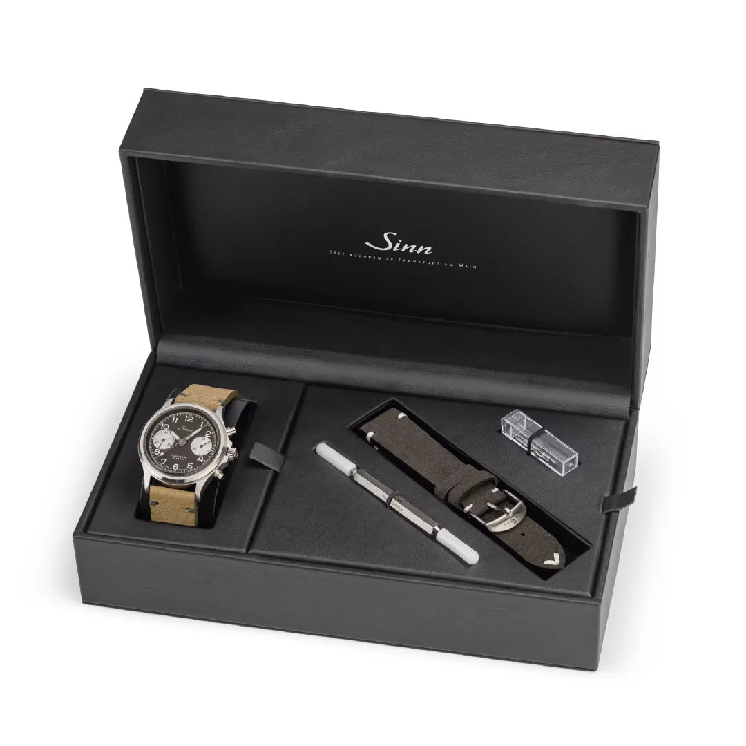 Sinn 356 Pilot Classic Anniversary Watch Display Caseback - SW 510 Automatic Movement - Buy Today6