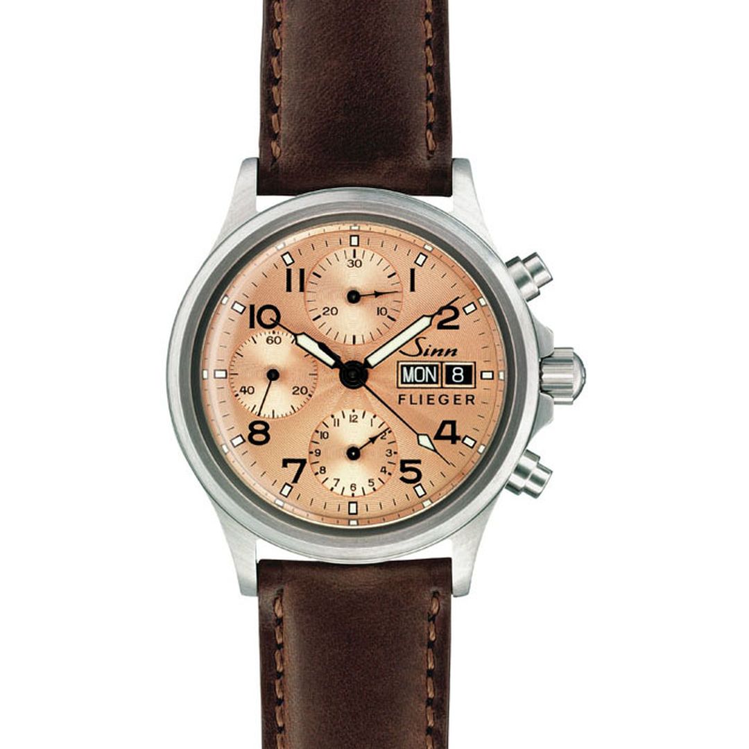 Sinn 356 SA Pilot II Watch Features - Chronograph, Date, Day, Time Display