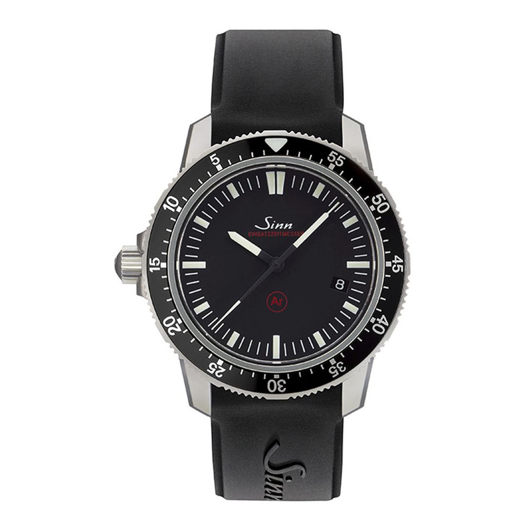 Order Your Sinn EZM 3F Watch Today - Precision Timepiece for Adventurers | Silicon Strap | Black Strap