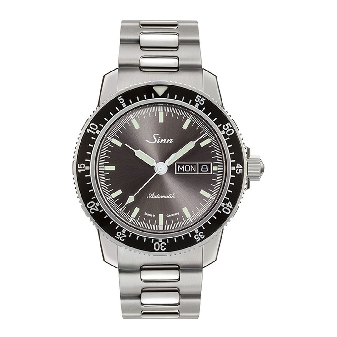 Buy Sinn 104 St Sa I A Watch – 41mm Stainless Steel Case & Grey Dial | stainless steel watch.