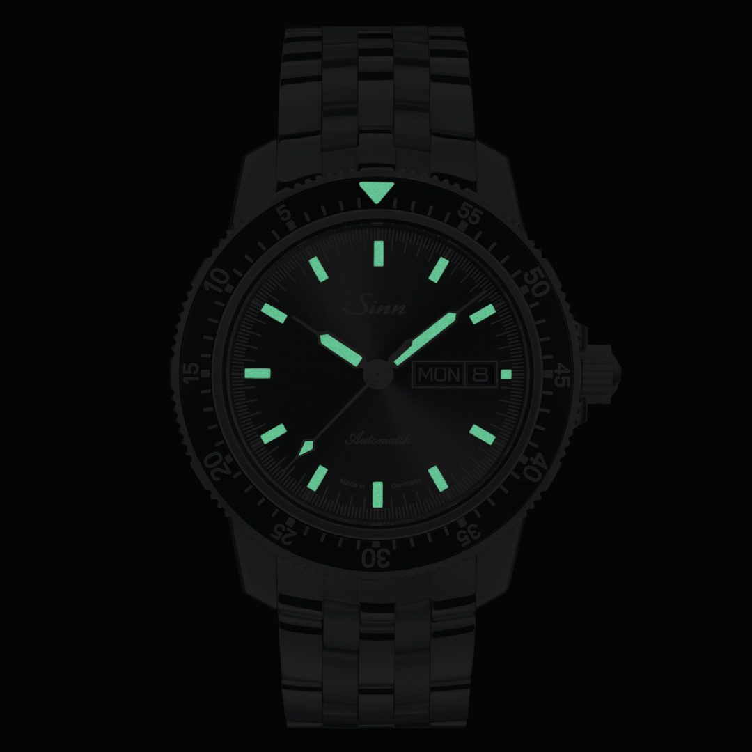Add to Cart – Sinn 104 St Sa I A Watch with Luminous Indices | Luminous watch, low-light visibility, pilot watch.