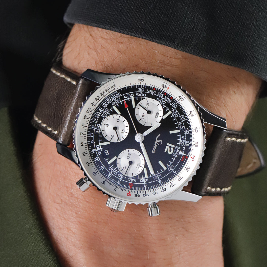 This sophisticated and modern watch comes in a classic design. The clean dial and indices complement the minimal hands. This watch is also functional, with a chronograph that is useful for those who are busy. It is a great option for anyone who is looking for a stylish but classic watch. The watch can be dressed up or down, making it suitable for a variety of settings. SINN 903 ST II Chronograph for Sale – Perfect for Everyday and Professional Use