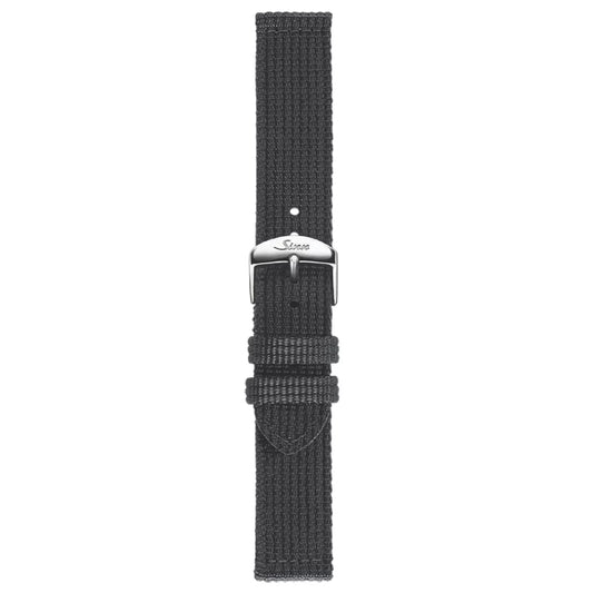 Watch band for Sinn textile, black, 20mm