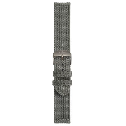 Watch band for Sinn textile, olive grey, 20mm