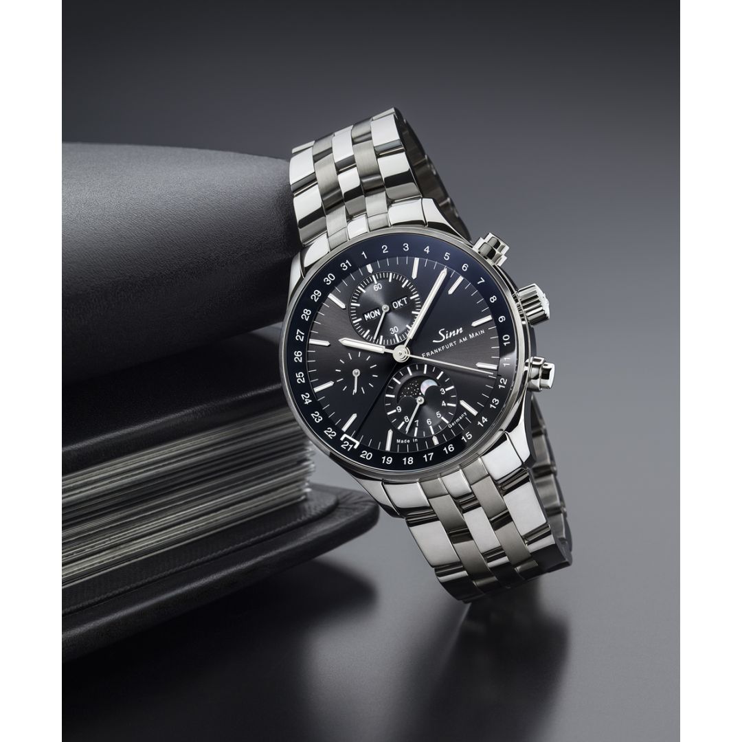 SINN FRANKFURT FINANCE 6012 MOON PHASE/CALENDAR