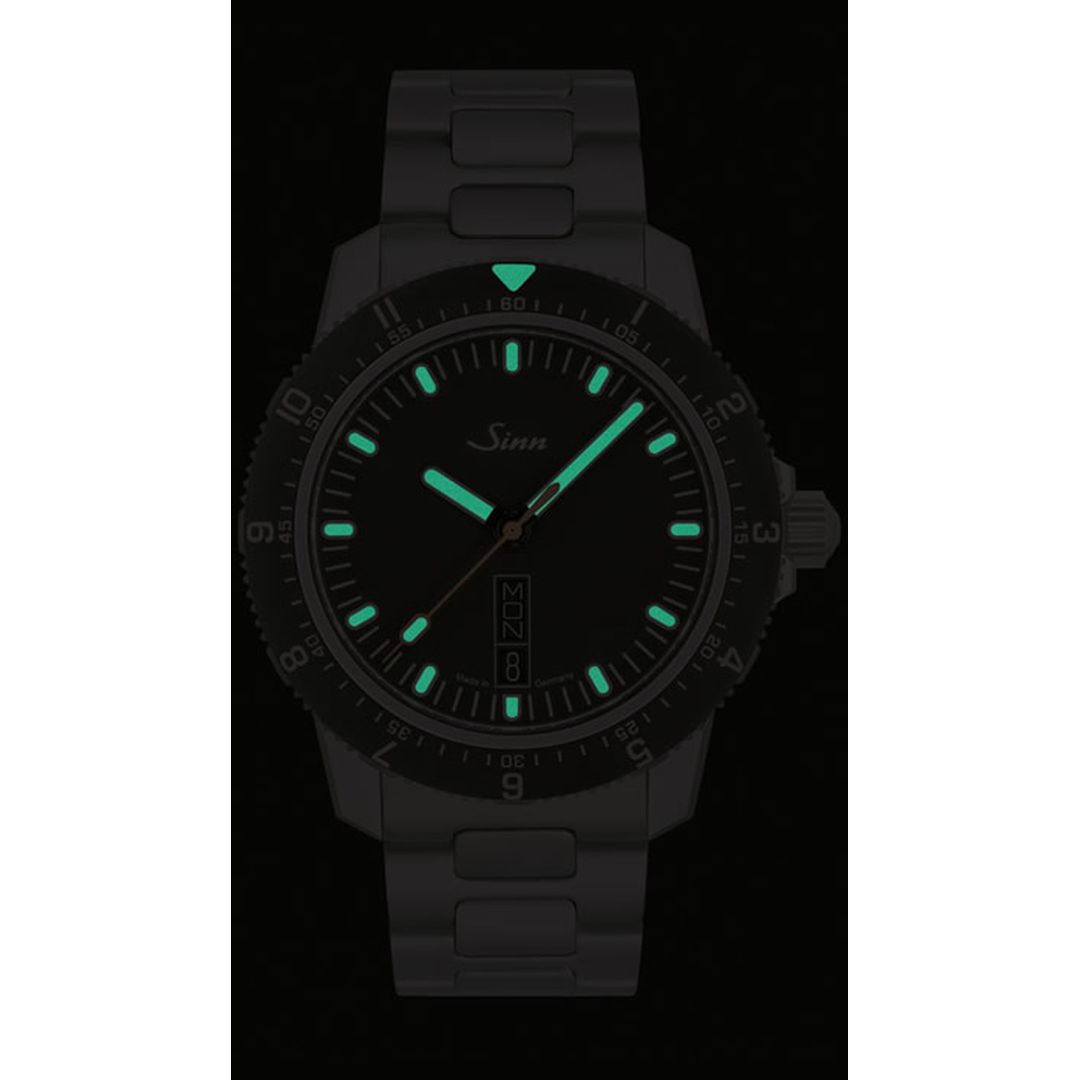 Sinn 105 ST SA Watch Side View - Stainless Steel Case and Bezel