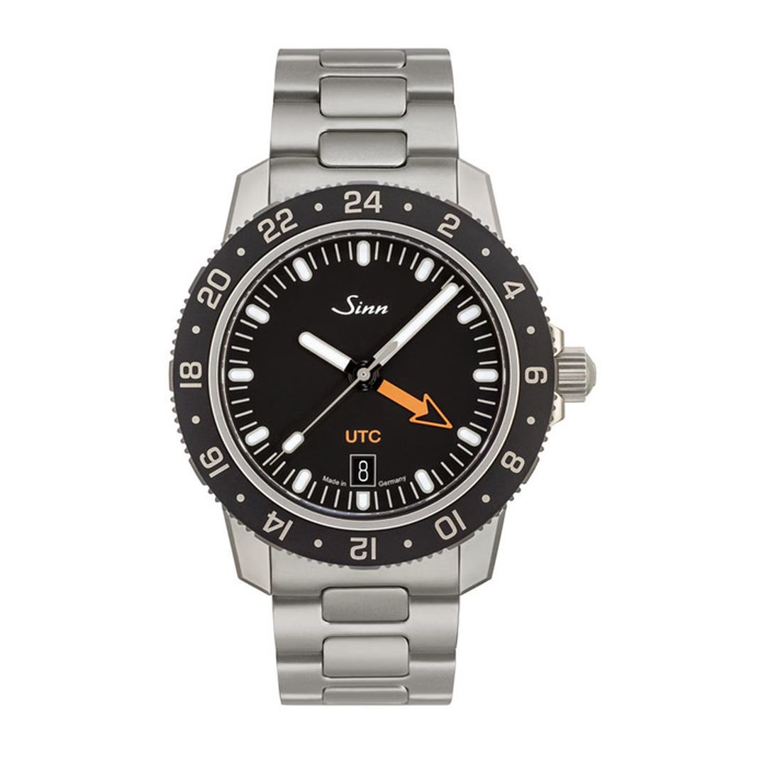 Buy Sinn 105 ST SA UTC Automatic Watch - 41mm Stainless Steel Case with Black Dial