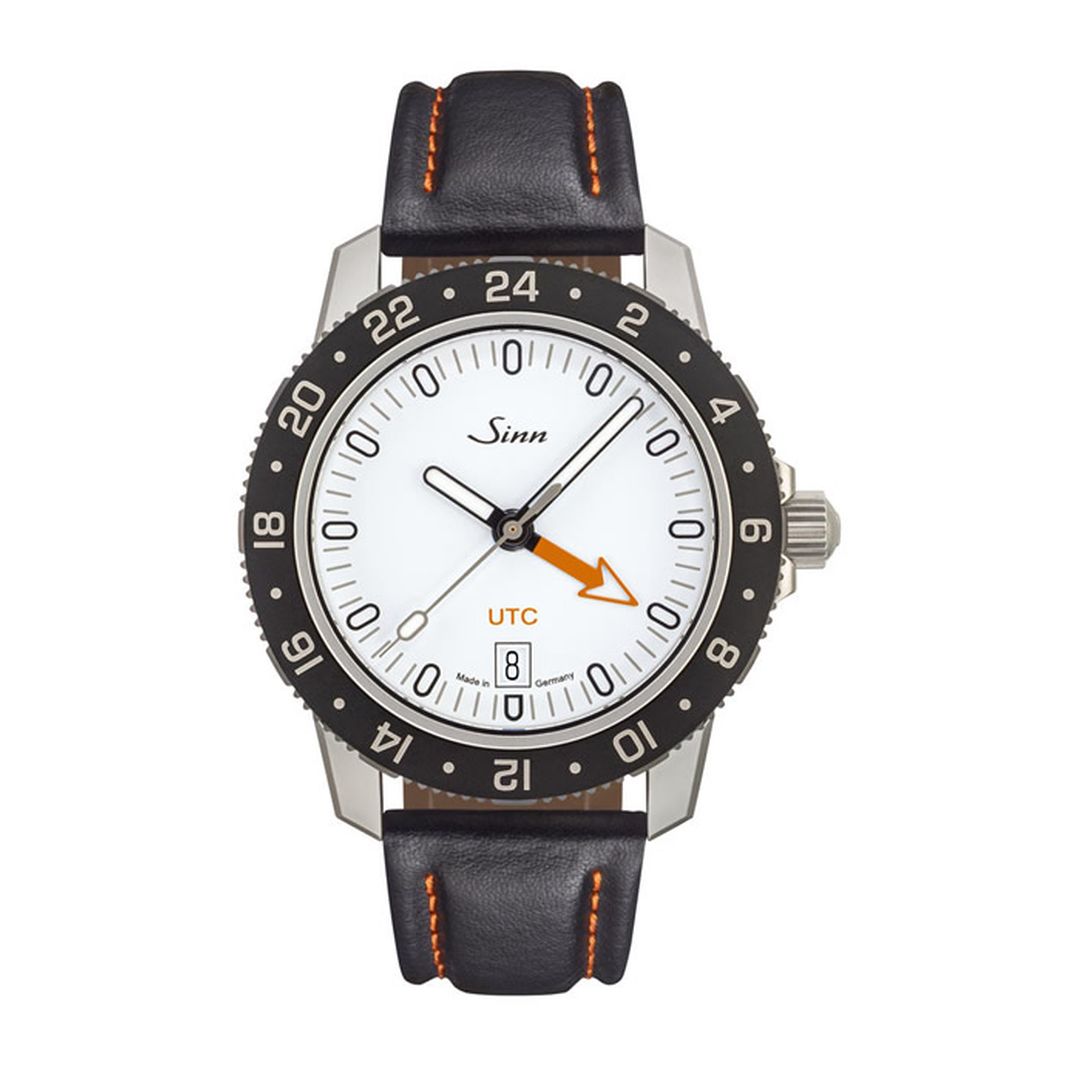Sinn 105 ST SA W UTC Watch Close-Up of Indices - Clear and Readable