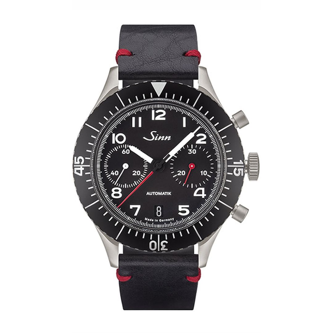 Shop SINN 158 Watch, automatic SW 510 movement, precision chronograph, luxury watch.