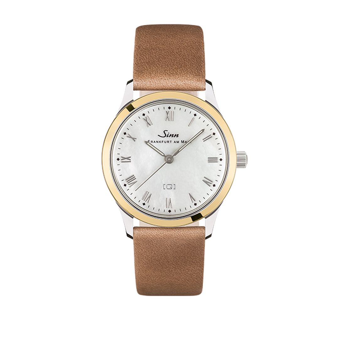 
Buy Sinn 434 ST GG Mother-of-Pearl W Quartz Watch - 34mm Gold and Stainless Steel Case