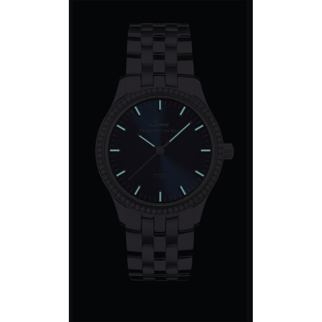Sinn 434 TW68 WG B Watch Luminous Features - Nighttime Visibility - Shop Today