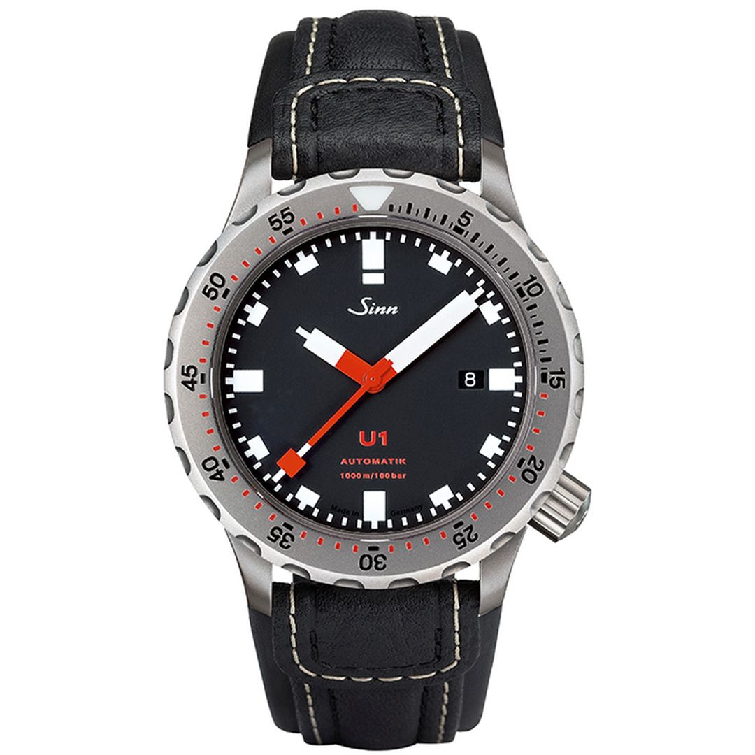 Tegimented steel watch, professional dive tool, scratch-resistant
