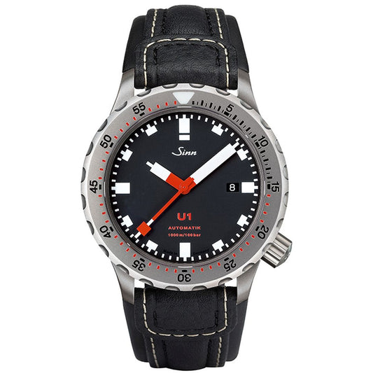Tegimented steel watch, professional dive tool, scratch-resistant