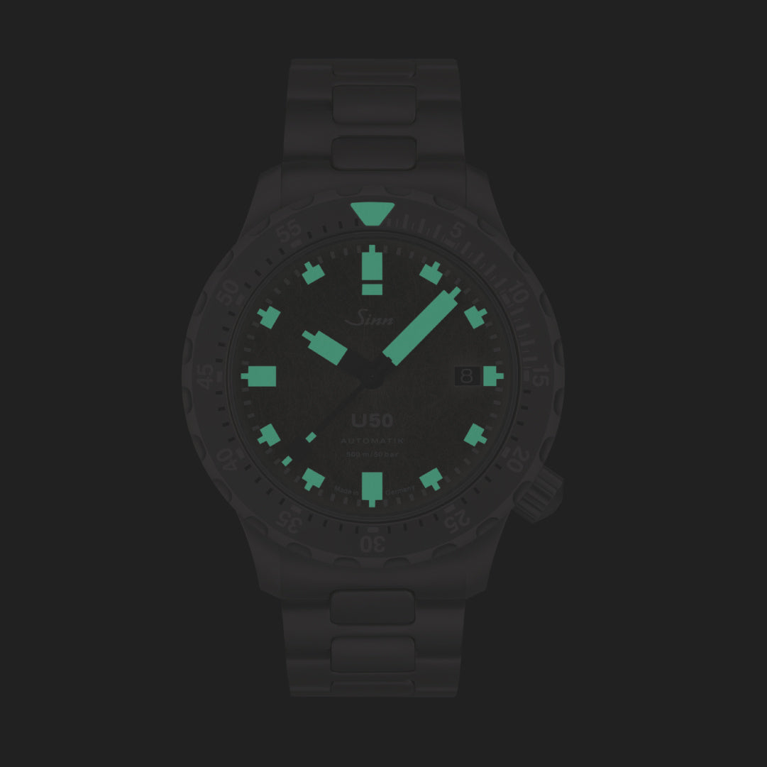 Add the SInn U50 Ds Limited edition to Cart it has Luminous Bezel & Hands |low-light visibility, tactical tool.
