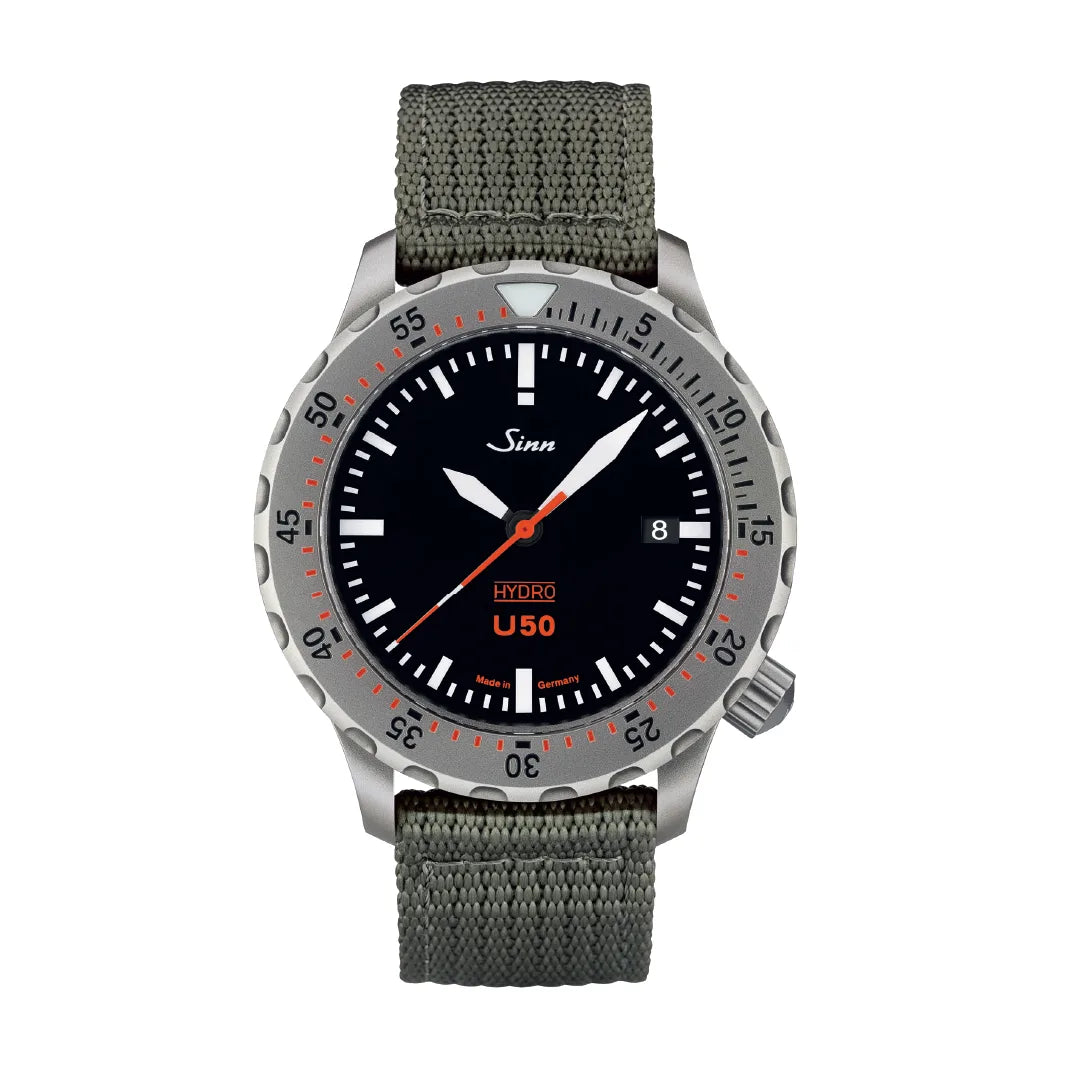 Warranty watch, reliable purchase, Sinn craftsmanship | Buy Now – Sinn U50 HYDRO Watch Full Factory Warranty