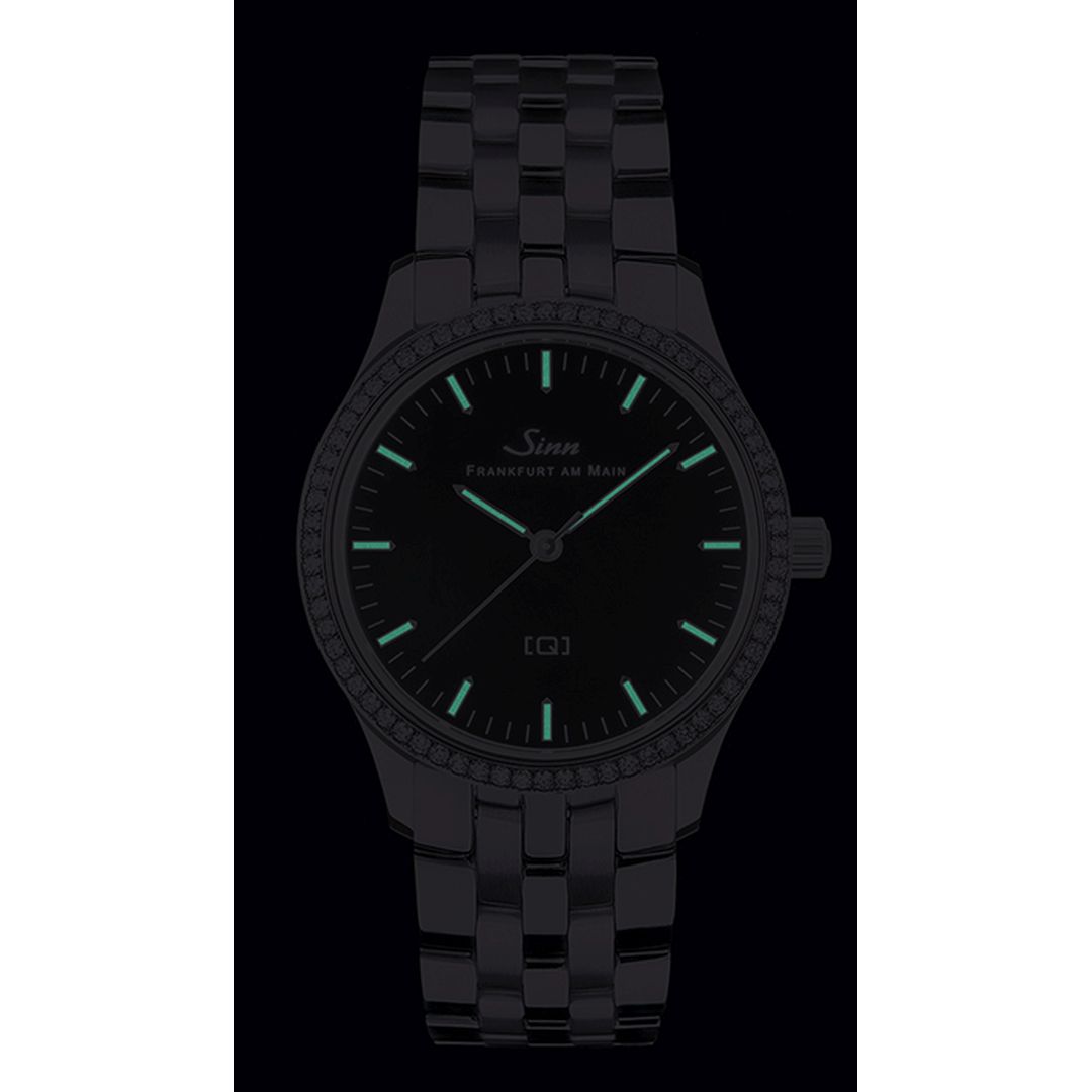 Order Sinn 434 TW68 WG S Watch, quartz movement, 8 jewels, luxury timepiece.