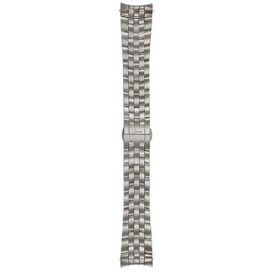 Watch band for Sinn stainless steel band, Tegiment, fine link, satinised, 22mm (757, 900)