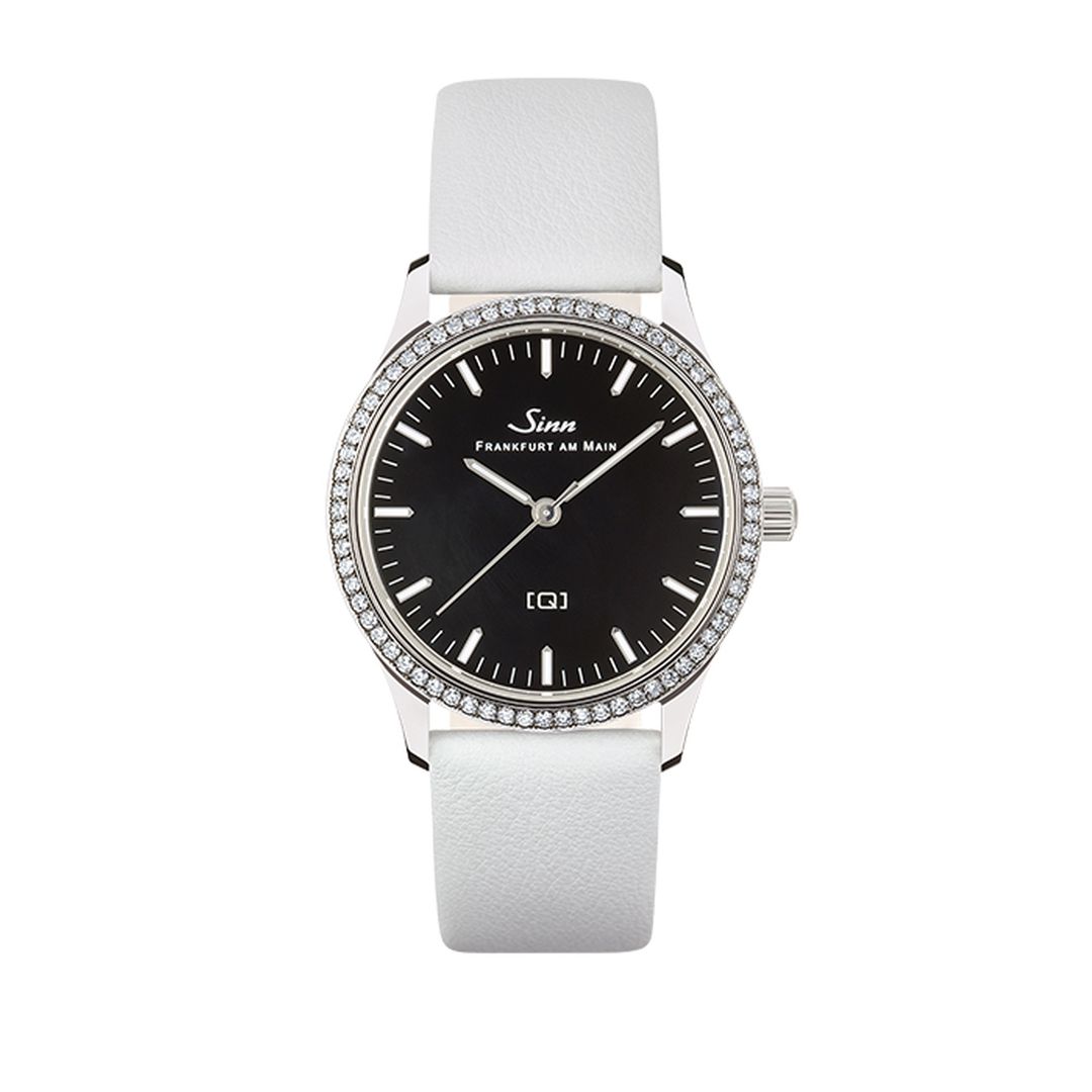  Shop Sinn 434 TW68 WG S Watch, luxurious mother-of-pearl finish, elegant watch.
