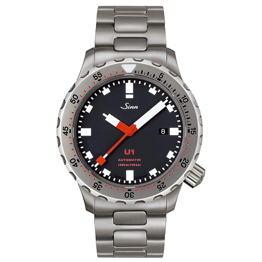 Claim Sinn U1 Watch – 44mm Case for Bold Wrist Presence | dive watch, robust design, tactical wear.