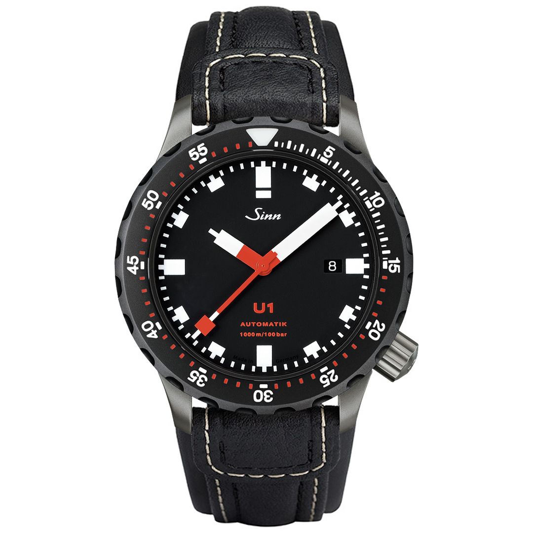 Buy Sinn U1 SDR Tegiment Watch – 44mm Tegimented Steel Case & Bezel | 