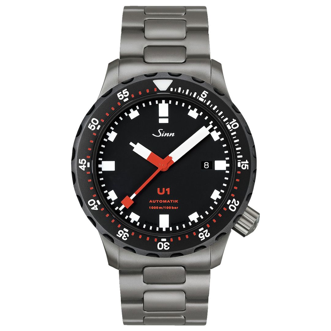 Order Today – Sinn U1 SDR Tegiment Watch – Fully Tegimented Build | Tegimented steel, hardened watch, military-grade durability.
