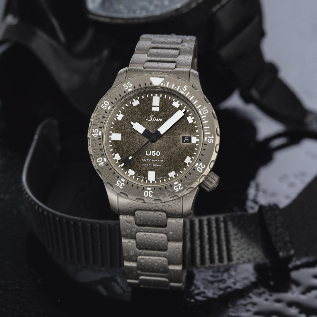 Order Sinn U50 DS Limited Edition – 500m Waterproof for Professional Diving |  500m waterproof watch, technical diving, extreme durability.